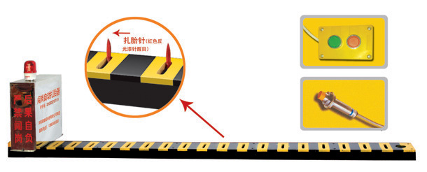 开封顺河回族区V3嵌入式闯岗自动扎胎器/阻车器